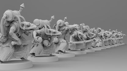 Ratmen Disease Lobbers | Ratmen Resin 3D Printed Miniature | RPG | D&D | DnD | EmanG |