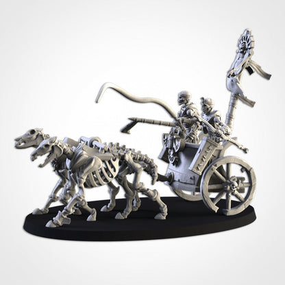 Sekelton Chariots | Txarli Factory | Armies of the Sands | Kings of War | RPG | D&D | Tabletop