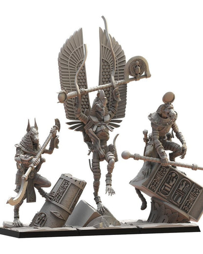 Canopic Guard | Undying Dynasties | Lost Kingdom Miniatures | Kings of War | RPG | D&D | Tabletop