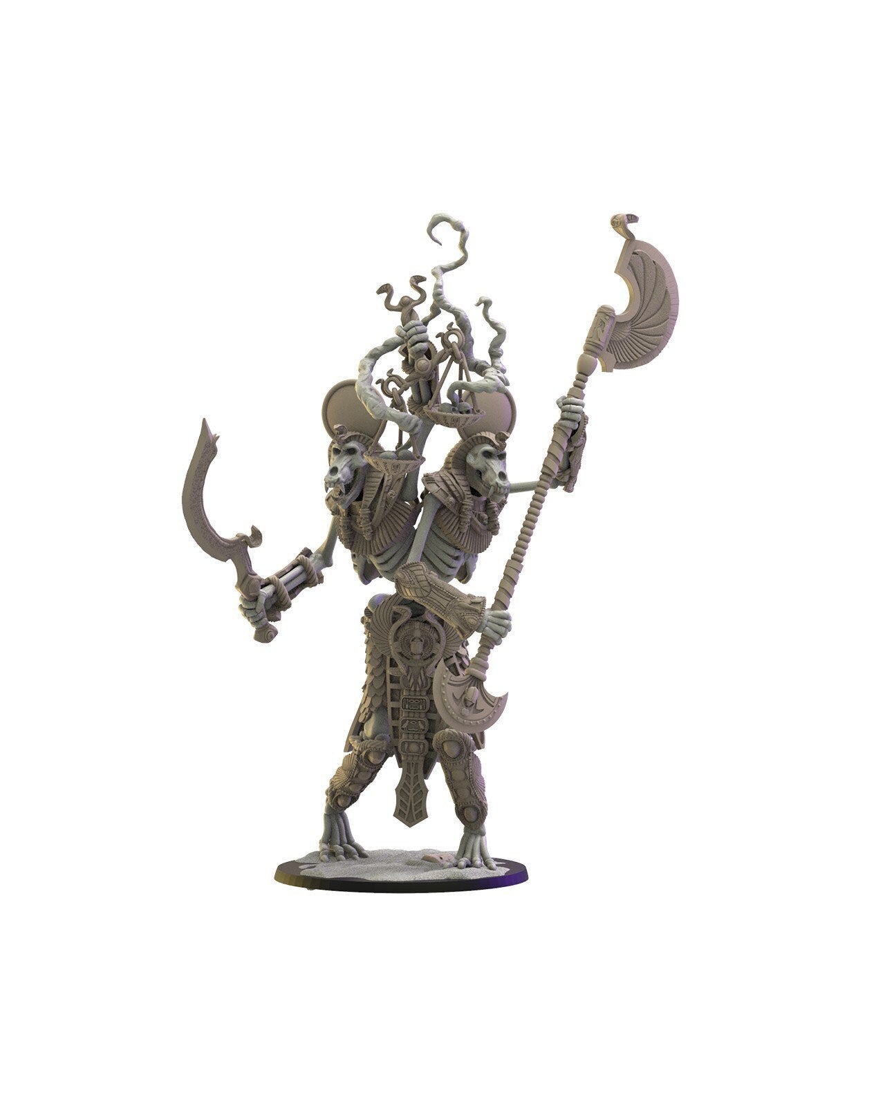 Siames Bone Colossus | Undying Dynasties | Lost Kingdom Miniatures | Warhammer Proxy | Kings of War | RPG | D&D | Tabletop