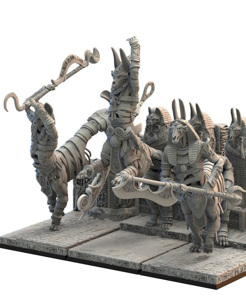 Tomb Guardians | Undying Dynasties | Lost Kingdom Miniatures | Warhammer Proxy | Kings of War | RPG | D&D | Tabletop