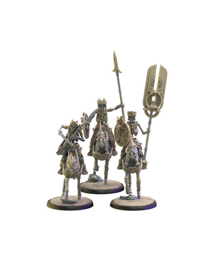 Hurus Riders Command Group | Undying Dynasties | Lost Kingdom Miniatures | Kings of War | RPG | D&D | Tabletop