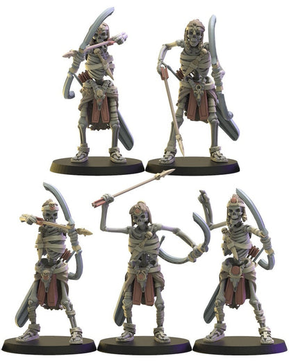 Khnum Archers | Undying Dynasties | Lost Kingdom Miniatures | Kings of War | RPG | D&D | Tabletop