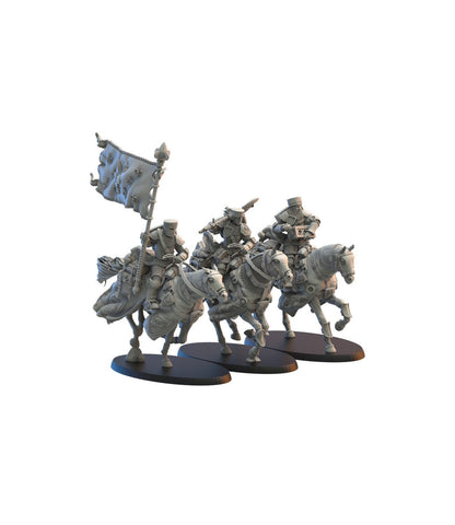 Kingdom Rangers Command Group | Kingdom of Mercia | Lost Kingdom Miniatures | Kings of War | RPG | D&D | Tabletop