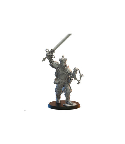 Allard, King of Mercia on foot | Kingdom of Mercia | Lost Kingdom Miniatures | Table Top Gaming | RPG | D&D | Pathfinder
