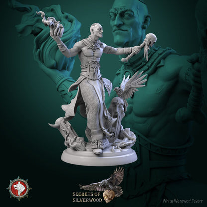 Chernobog Cultist Set | Six Poses | Secrets of Silverwood | Resin 3D Printed Miniature | White Werewolf Tavern | RPG | D&D | DnD