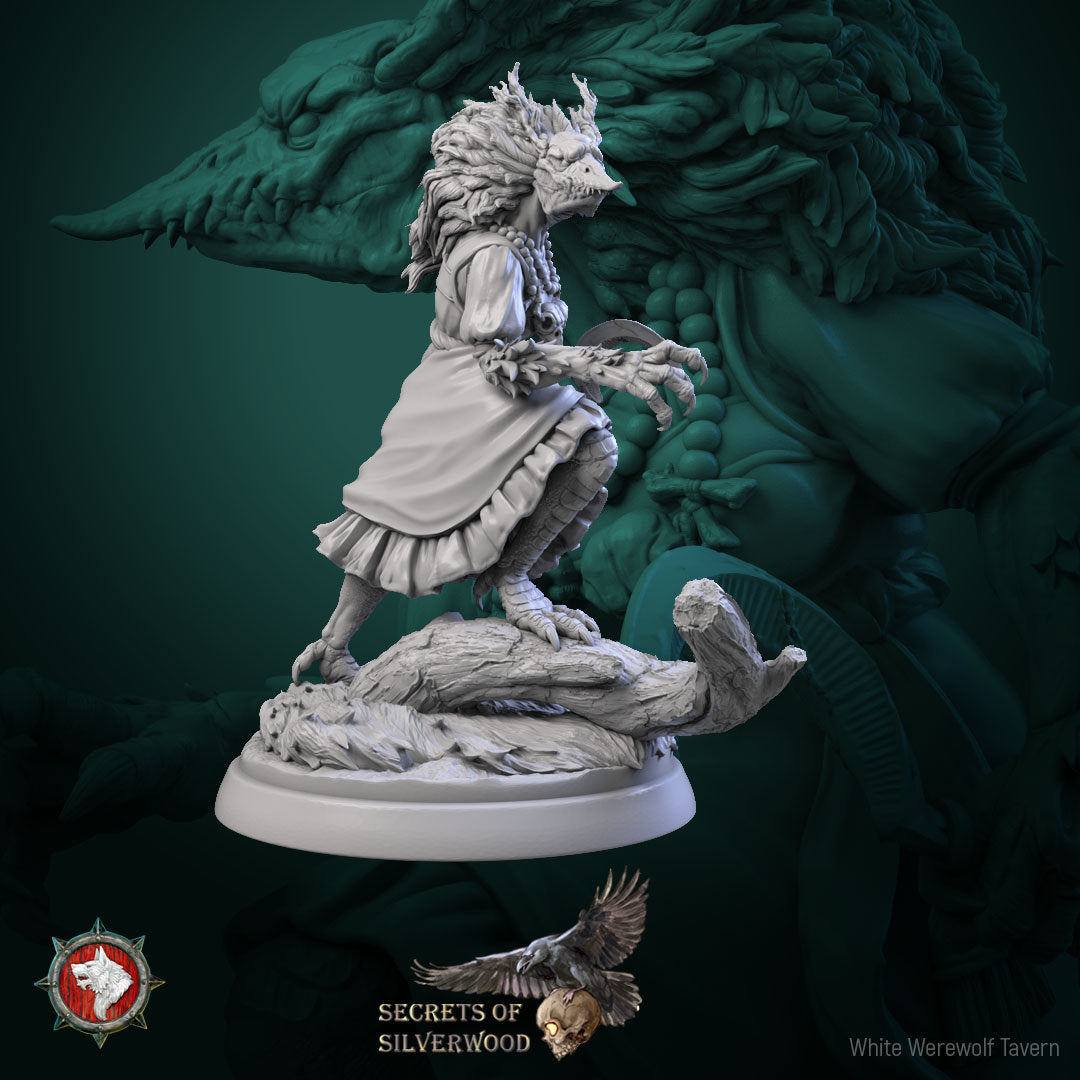 Kikimora Set | Six Poses | Secrets of Silverwood | Resin 3D Printed Miniature | White Werewolf Tavern | RPG | D&D | DnD