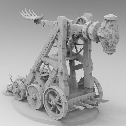 Pox Catapult | Ratmen | Resin 3D Printed | EmanG | Table Top Gaming