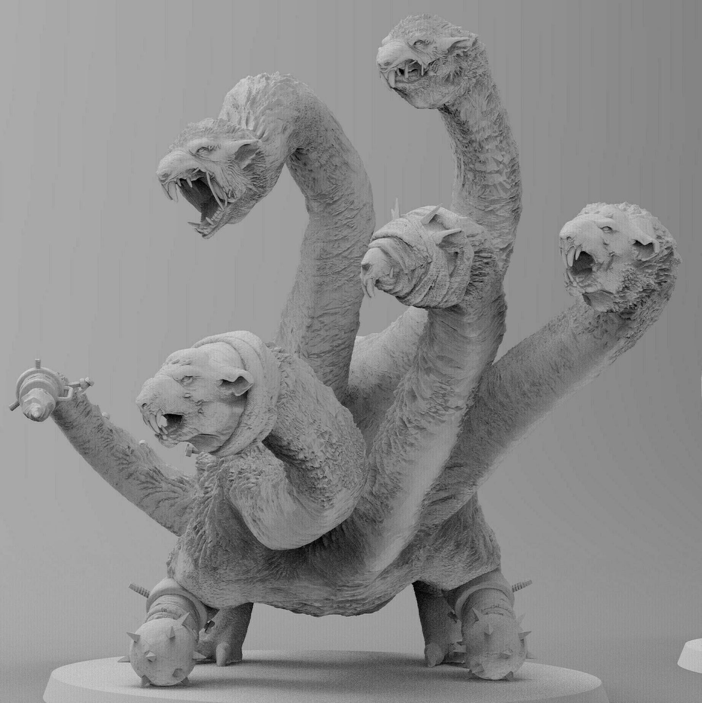 Rat Hydras | Ratmen Resin 3D Printed Miniature | Warhammer Proxy | RPG | D&D | DnD| EmanG |