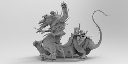Abominable Abyss Rodent | Ratmen Resin 3D Printed Miniature | RPG | D&D | DnD| EmanG |