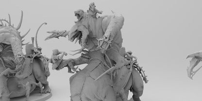 Abominable Abyss Rodent | Ratmen Resin 3D Printed Miniature | RPG | D&D | DnD| EmanG |