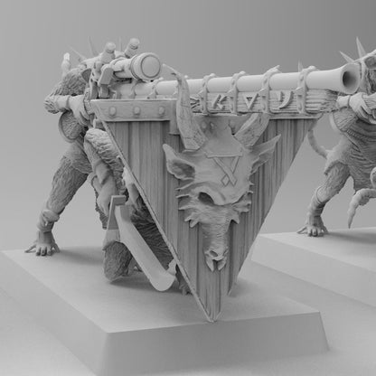 Ratmen Sniper Teams | Ratmen Resin 3D Printed Miniature | RPG | D&D | DnD| EmanG |