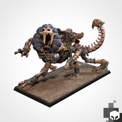 Battle Sphinx / Necrosphinx | Txarli Factory | Armies of the Sands | Kings of War | RPG | D&D | Tabletop