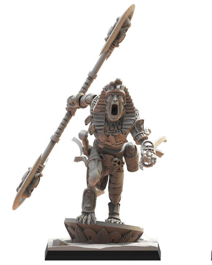 Canopic Hero | Undying Dynasties | Lost Kingdom Miniatures | Kings of War | RPG | D&D | Tabletop