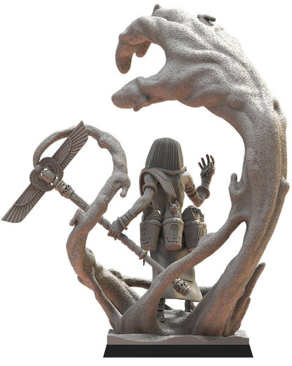 Canopic Sorcerer | Undying Dynasties | Lost Kingdom Miniatures | Kings of War | RPG | D&D | Tabletop