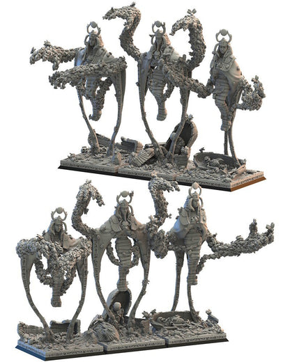 Sakmet Swarm Sorcerers | Undying Dynasties | Lost Kingdom Miniatures | Kings of War | RPG | D&D | Tabletop