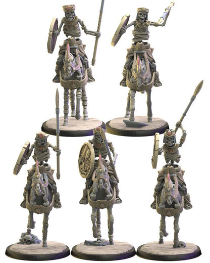 Hurus Riders | Undying Dynasties | Lost Kingdom Miniatures | Kings of War | RPG | D&D | Tabletop