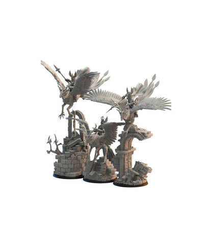 Wind Knights - Alternate Mount | Kingdom of Mercia | Lost Kingdom Miniatures | Table Top Gaming | RPG | D&D | Pathfinder