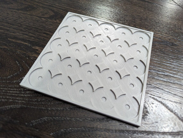 Round to Square Conversion Trays: 60x35 Oval to 75x50 Rectangle