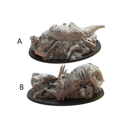 Cuetzpal Empire BIG Scenic Bases | Saurian Ancients | Lost Kingdom Miniatures | Table Top Gaming | RPG | D&D | Pathfinder